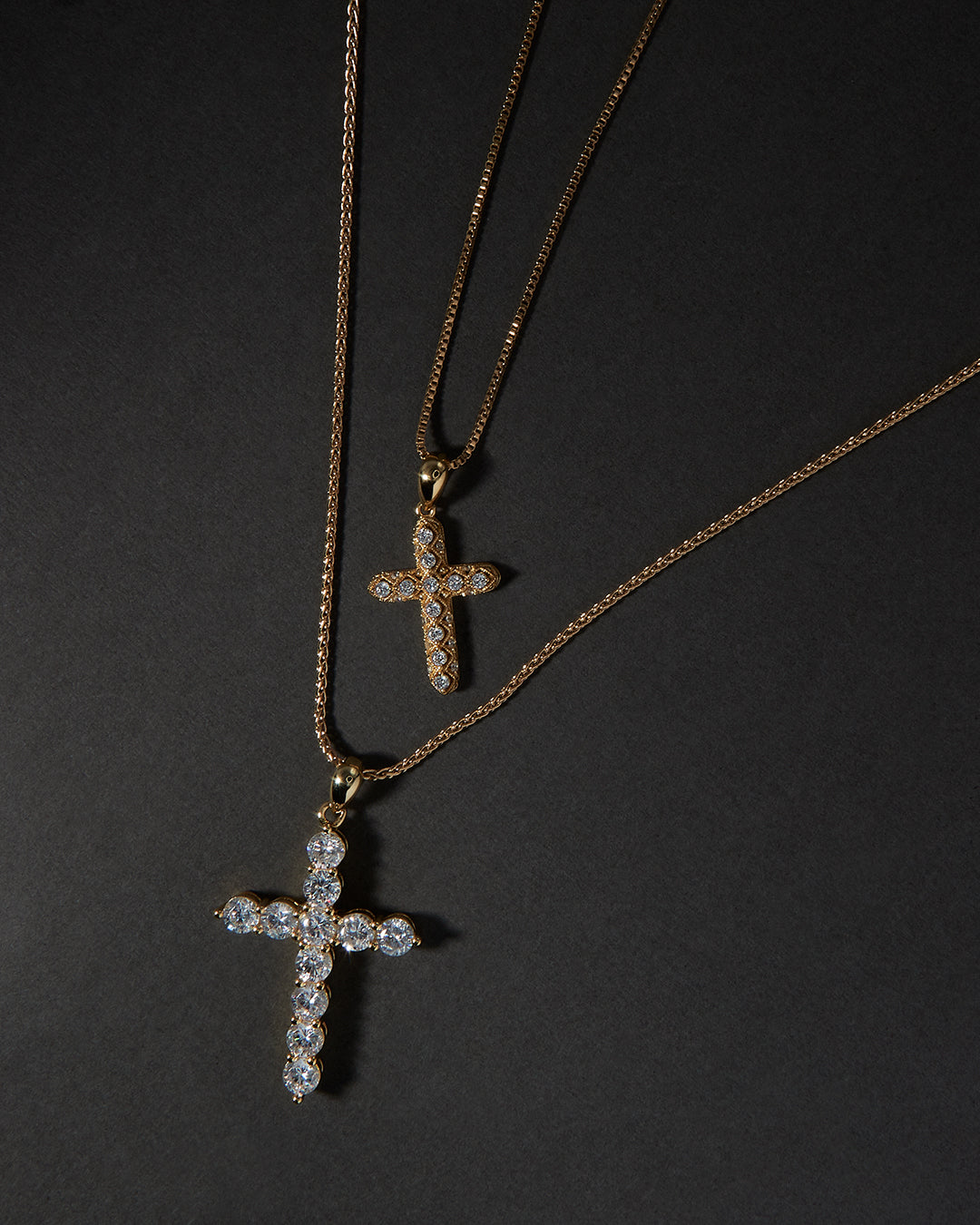 Coco Cross Necklace- Gold | Luv Aj