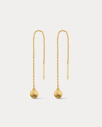 Seashell Threader Earrings