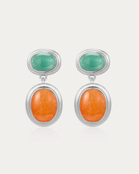 Sunset Double Stone Studs