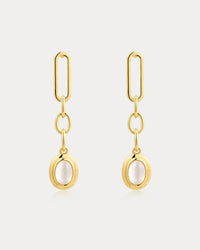 Sunset Stone Chain Studs