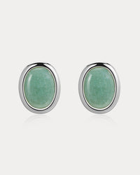 Sunset Stone Studs- Green