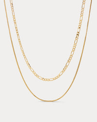 Cecilia Chain Necklace- Gold