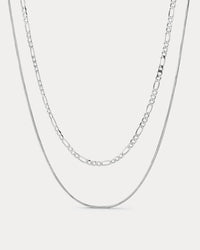 Cecilia Chain Necklace- Silver (Ships Late July)