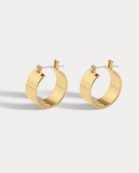 Positano Hoops- Gold