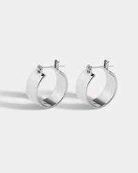Positano Hoops- Silver