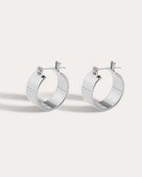Positano Hoops- Silver View 1