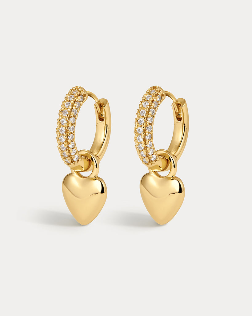 Puffy Heart Huggies- Gold Luv Aj - Main Image