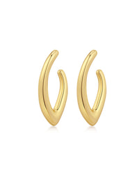 Chain Sculpt Link Earrings