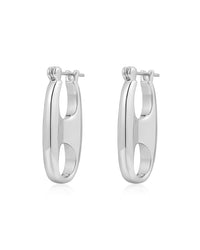 The Circle Link Earrings