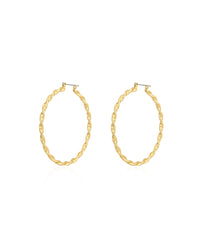 Hanalei Twisted Hoops | Sivan Ayla x Luv Aj