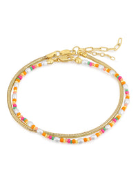 Lahaina Pearl Anklet Set | Sivan Ayla x Luv Aj View 1