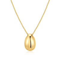 The Metal Bean Necklace