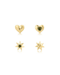 The Molten Heart Studs Set