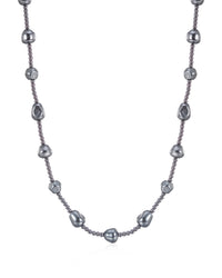 The Pearl Stud Necklace