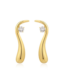 Sly Stone Drop Studs