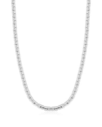 Chloe Chain Necklace- Silver