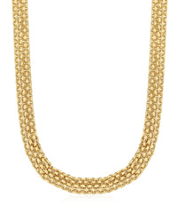 Dries Chain Necklace- Gold View 1