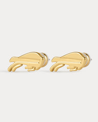 The NFL Logo Studs- Gold