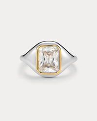 The Palais Statement Ring- Silver View 1