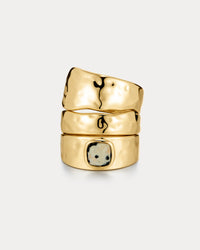 The Palma Toe Ring Set- Gold