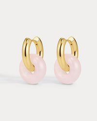 The Rio Washer Hoops- Silver