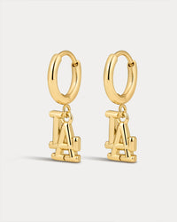 The MLB Logo Charm Hoops