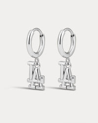 The MLB Logo Charm Hoops