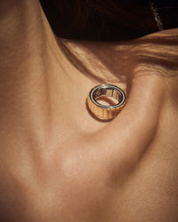 The Luv Aj Signature Halo Tech Ring Cover in Ridged View 5