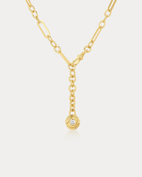 The Wave Bezel Lariat