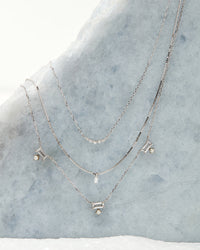 The Bella Diamond Charm Necklace is the second necklace View 12