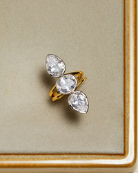 The Marais Triple Statement Ring-Gold view 2