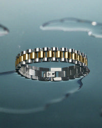 Two-toned Timepiece Bracelet