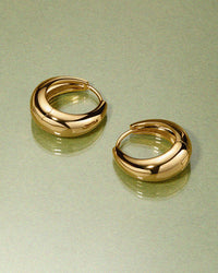 Marbella Hoops- Gold view 2