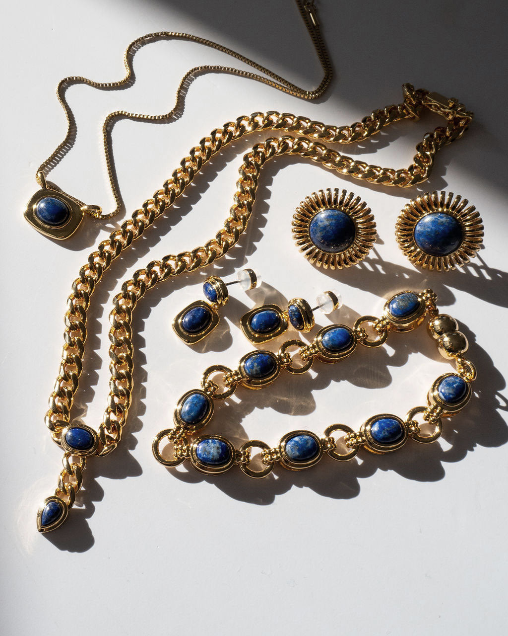 The Lapis Link Bracelet | Luv Aj