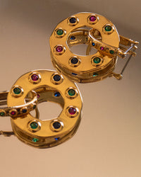 The Royale Stone Statement Earrings view 2