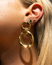 The Hammered Loop Hoops view 2