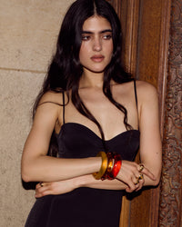 Luv Aj Amalia Bangle Set, on model View 5