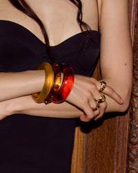 Luv Aj Amalia Bangle Set, on model View 3