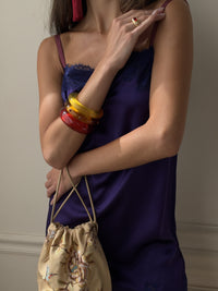 Luv Aj Amalia Bangle Set, on model View 2