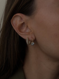 The Marais Hook Earring- Gold view 2