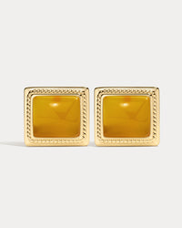 The Matilda Stone Studs- Gold
