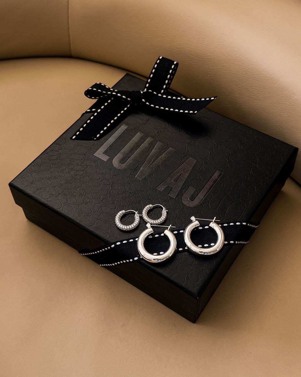 Luv AJ Mercury Disc Hoops (More Colors)
