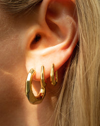 The Mini Delphine Hoops view 2