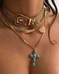 Domenico Chain Necklace- Gold View 2