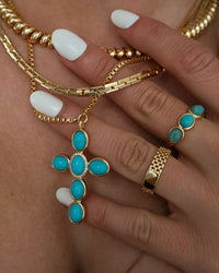 Chloe Chain Necklace- Gold View 2