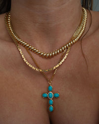 Chloe Chain Necklace- Gold View 4