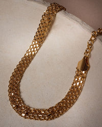Dries Chain Necklace- Gold View 3