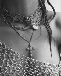 Domenico Chain Necklace- Silver View 4