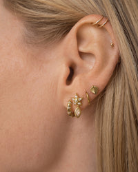 The Star Dangle Studs view 2