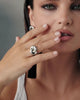 Video of the Luv Aj Solstice Knot Ring in Silver 